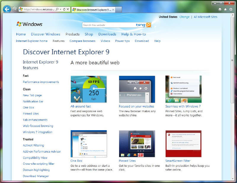 Windows Internet Explorer 9 do pobrania