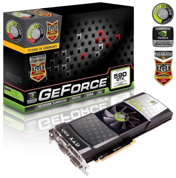 Point of View & TGT - dwa podkrcone GeForce GTX 590