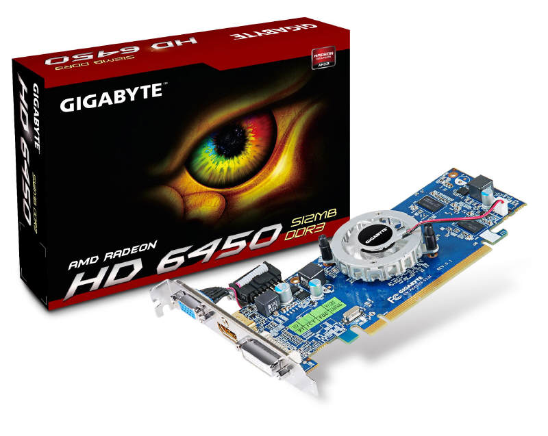 Gigabyte GV-R645OC-1GI oraz GV-R645D3-512I