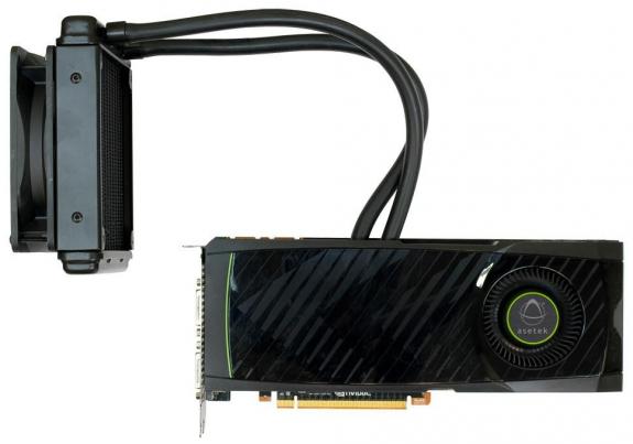 PNY GTX 580 Enthusiast Edition z chodzeniem Asetek