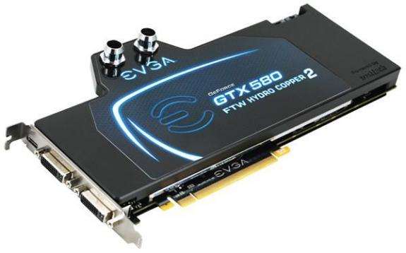 EVGA - wodne GeForce GTX 580 z 3GB pamici