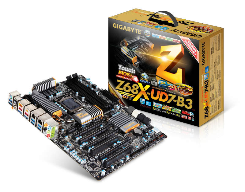 Premiera nowych pyt GIGABYTE z chipsetem Intel Z68