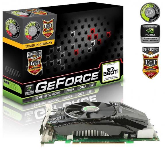 Point of View i TGT - dwa modele GeForce GTX 560 Ti 2GB