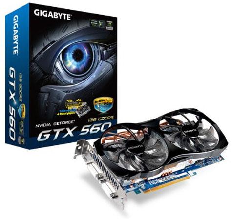 Prawdziwy urodzaj GeForce GTX 560