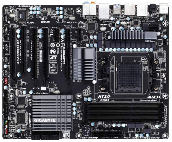 Gigabyte - trzy kolejne pyty AM3+