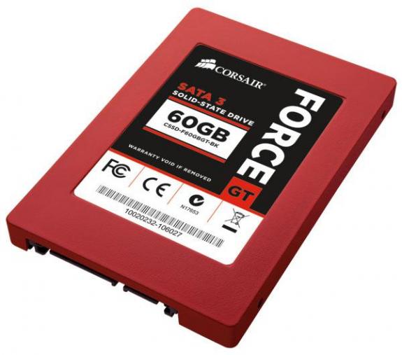 Corsair Force Series GT z interfejsem SATA 6.0 Gbps 