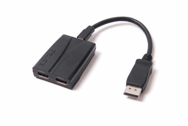  ZOTAC prezentuje adaptery wyj Dual HDMI