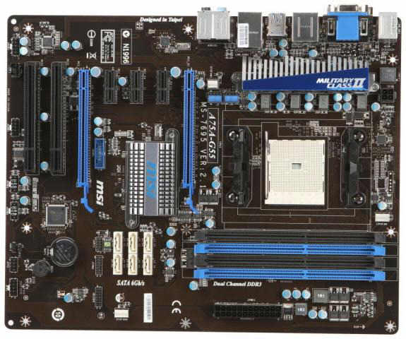 MSI A75A-G55 FM1