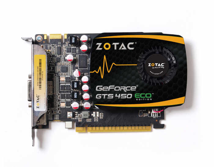 ZOTAC GeForce GTS 450 ECO Edition 