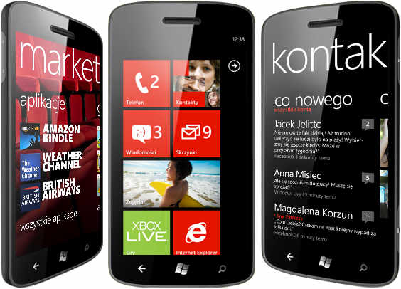 Ruszya wysyka aktualizacji Windows Phone 7.5 Mango