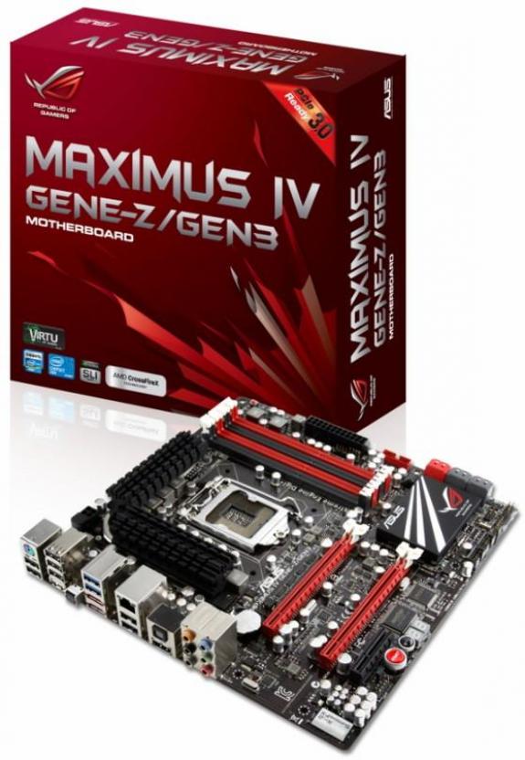 Asus Maximus IV Gene-Z z obsug PCI-E 3.0