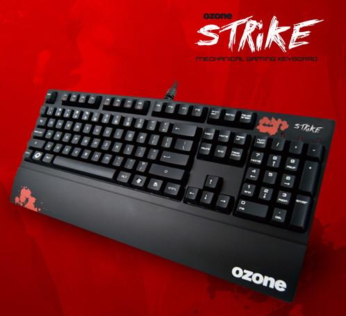 Ozone Strike - mechaniczna klawiatura dla grajcych