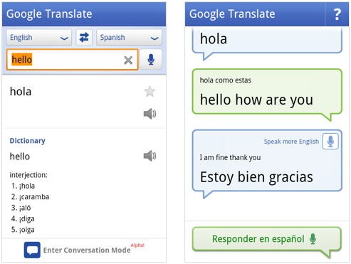 Nowy Tumacz od Google z funkcj konwersacji 