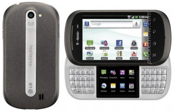 LG DoublePlay w T-Mobile - pierwsze informacje