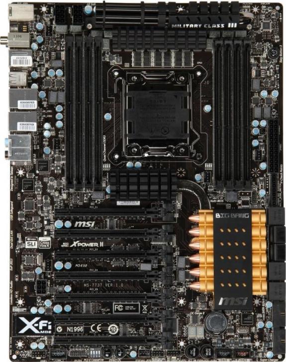 MSI X79 Big Bang XPower II - kolejna pyta zgodna z Sandy Bridge E