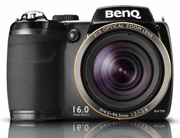BenQ GH700 - kolejny model aparatu typu 'bridge'
