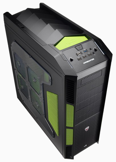 Diabelsko zielony XPredator od Aerocool