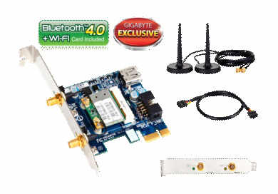 Gigabyte - karta Wi-Fi/Bluetooth do trzech pyt z serii X79