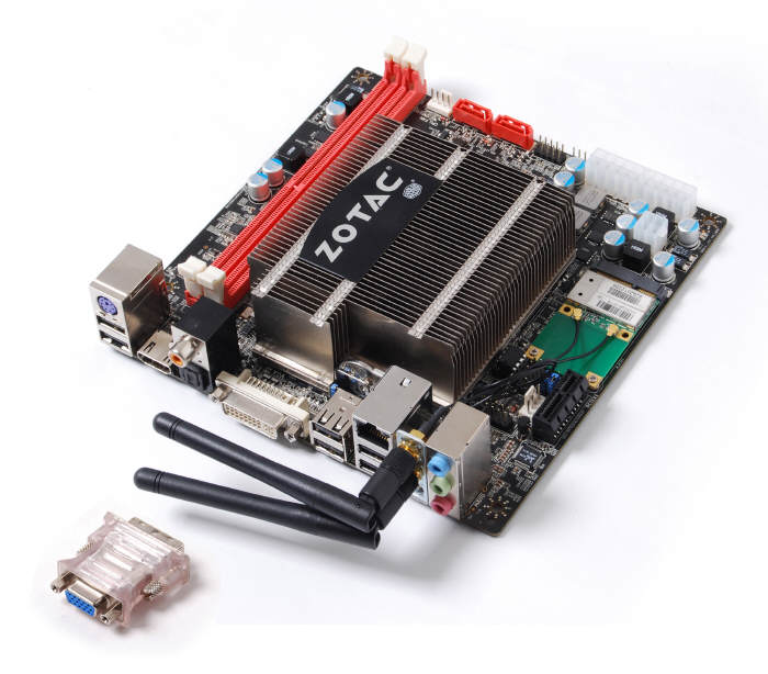 Zotac - Next-Generation NVIDIA ION  w rozmiarze mini-ITX