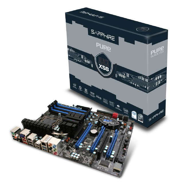 SAPPHIRE Pure Black z chipsetem Intel X58 