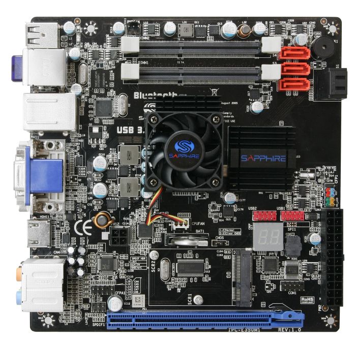 Sapphire Pure Fusion Mini E350 - oficjalnie