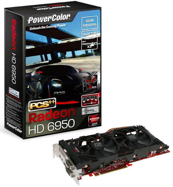 PowerColor HD 6950 PCS++ dual BIOS