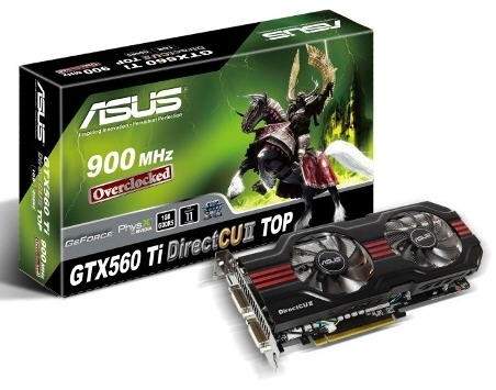 Asus GeForce GTX 560 Ti DirectCU II