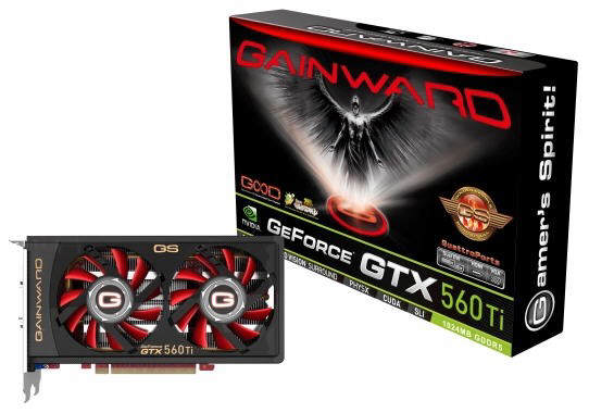 Gainward prezentuje cztery GeForce GTX 560 Ti