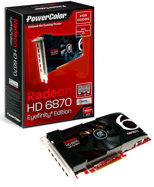 PowerColor Radeon HD 6870 Eyefinity 6 Edition oficjalnie