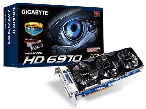 Gigabyte wprowadza Radeon HD 6970  w wersji WindForce