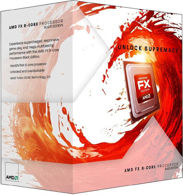 Pudeka procesorw AMD FX