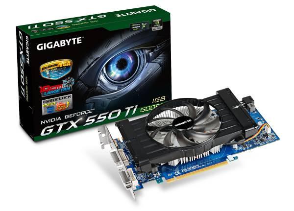 Gigabyte GeForce GTX 550 Ti Overclock Edition 