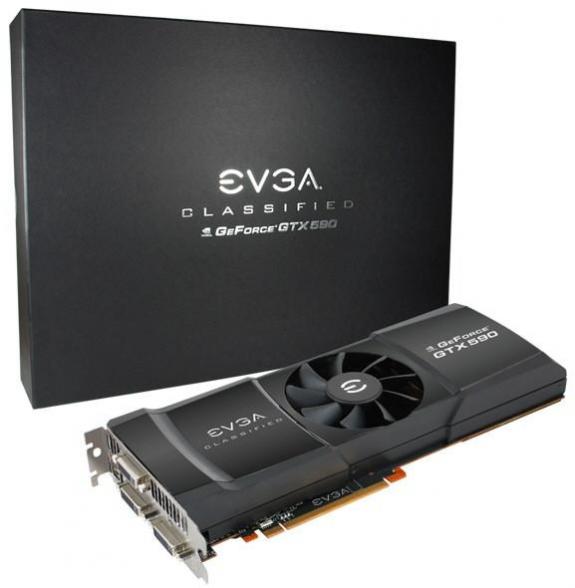 EVGA - dwa fabrycznie podkrcone GeForce GTX 590