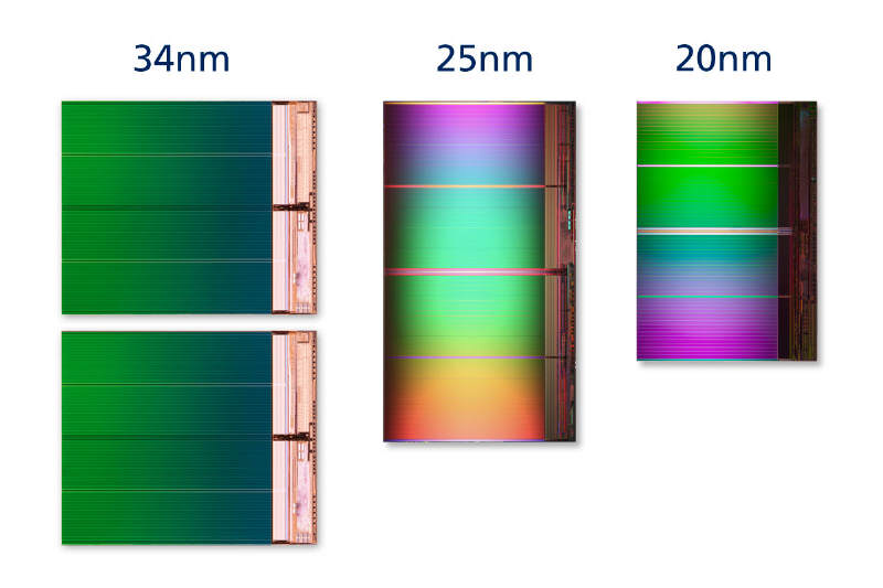 Intel i Micron wprowadzaj 20nm proces technologiczny