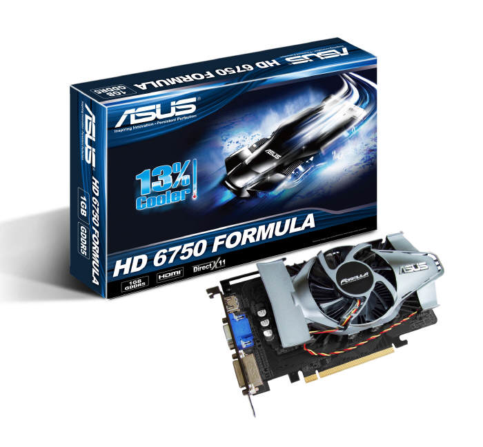 ASUS - karty graficzne HD 6770 DirectCU i HD 6750 Formula 
