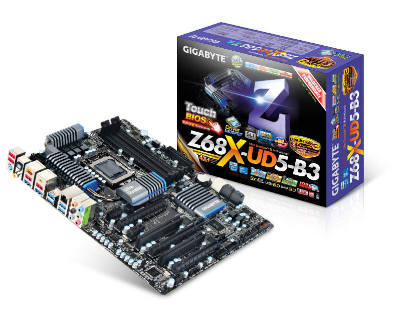 Premiera nowych pyt GIGABYTE z chipsetem Intel Z68