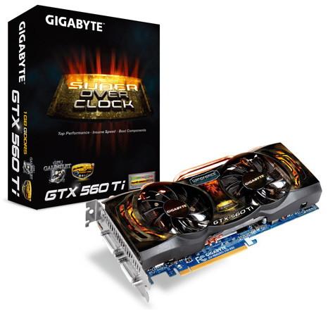 Gigabyte - nowa wersja GeForce GTX 560 Ti SOC