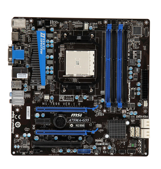 MSI A75MA-G55 – Nowy standard wydajnoci graficznej
