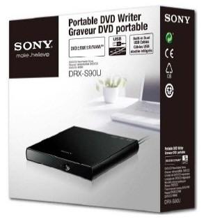 Sony DRX-S90U - nowa zewntrzna nagrywarka DVD