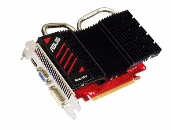 Cicha karta graficzna ASUS HD6670 DirectCU 