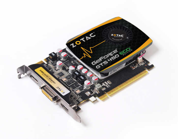 ZOTAC GeForce GTS 450 ECO Edition 