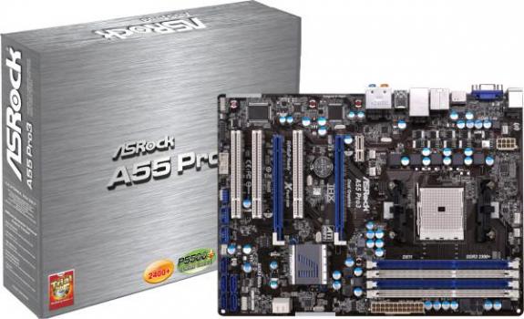 ASRock - trzy pyty z chipem AMD A55 dla gniazda FM1
