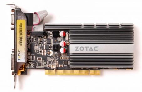 Zotac GT 520 w wersji na PCI oraz PCI-Express x1