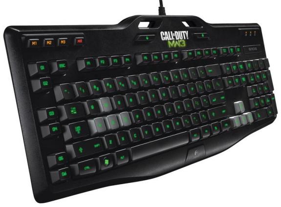Logitech - mysz G9X i klawiatura G105 keyboard w wersji CoD