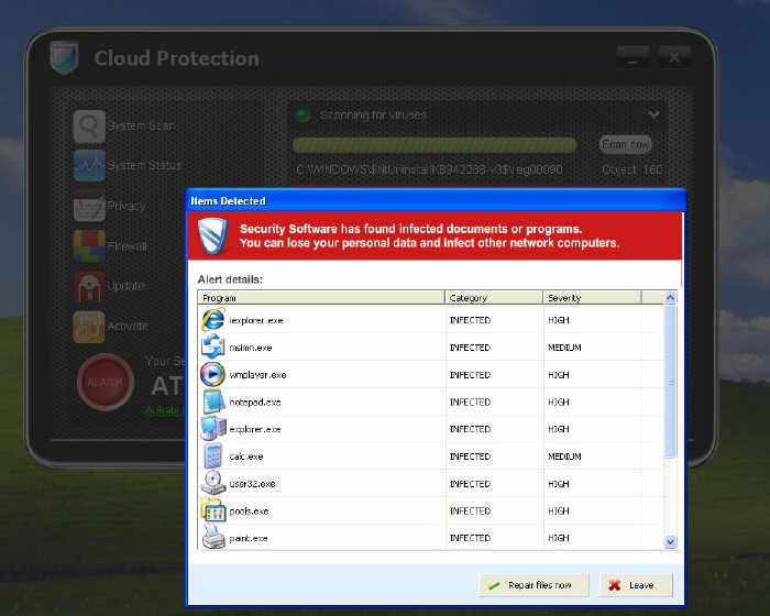 Uwaga na faszywe antywirusy OpenCloud...
