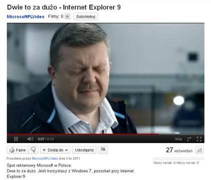 Kampania Microsoft: - Dwie to za duo