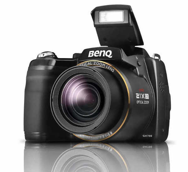 BenQ GH700 - kolejny model aparatu typu 'bridge'