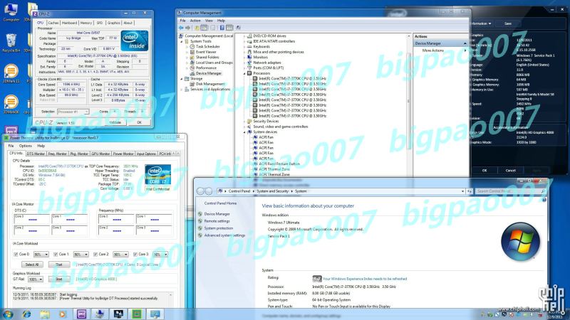 Intel i7 3770 Ivy Bridge przetestowany w benchmarkach