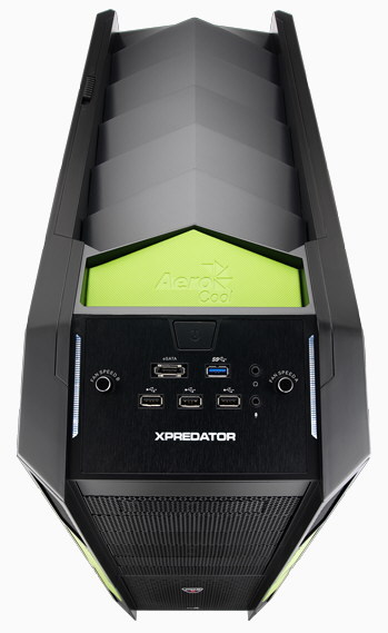 Diabelsko zielony XPredator od Aerocool