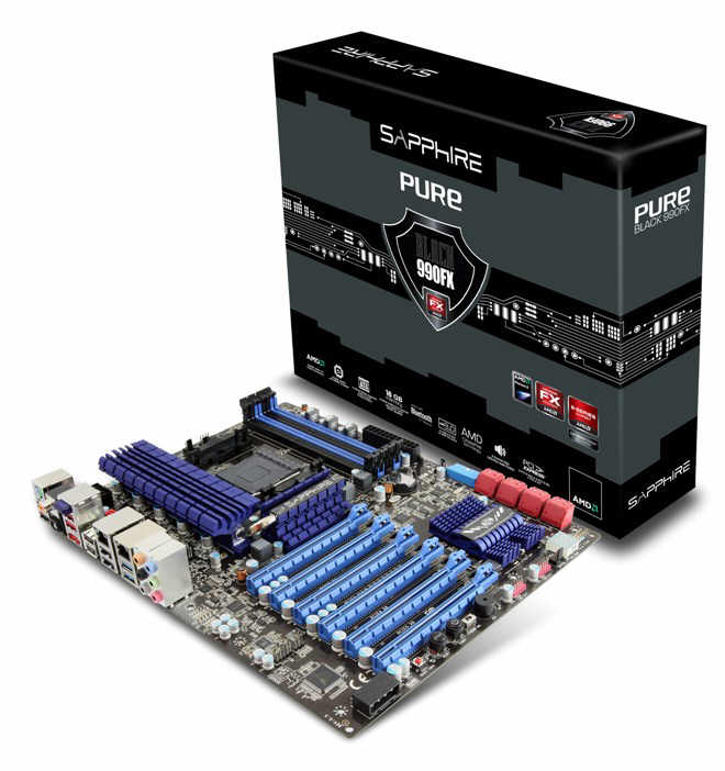 SAPPHIRE PURE Black 990FX 